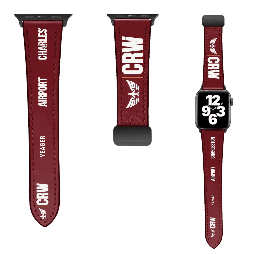 WBV6 | Yeager Airport CRW — Charleston | Leather - Dark Red