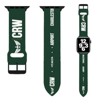 Thumbnail for WBV6 | Yeager Airport CRW — Charleston | Dark Green (Metal Buckle)