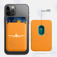 Thumbnail for Piper PA28 Silhouette Plane iPhone Cases Magnetic Card Wallet