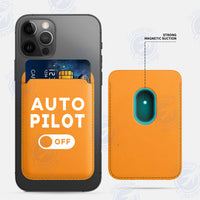 Thumbnail for Auto Pilot Off iPhone Cases Magnetic Card Wallet