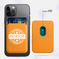 Thumbnail for %100 Original Aviator iPhone Cases Magnetic Card Wallet