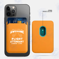 Thumbnail for Flight Attendant iPhone Cases Magnetic Card Wallet