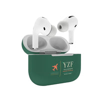 Thumbnail for Yellowknife Airport (YZF) AirPods Pro plastic case - Dark Green