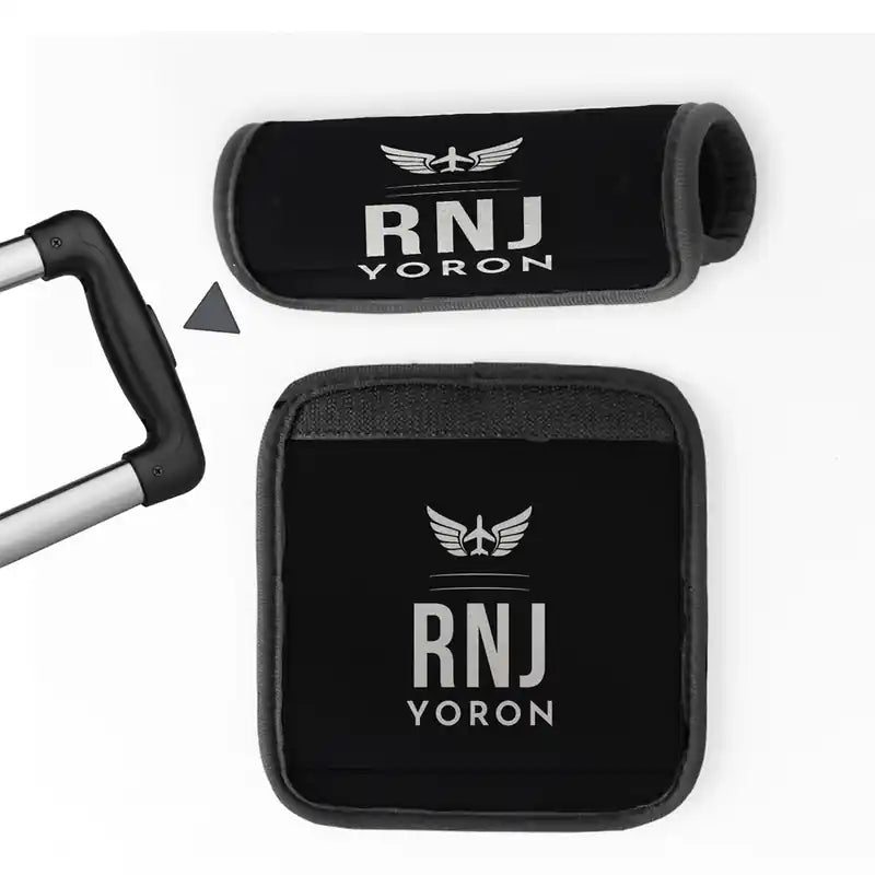 Yoron Airport (RNJ) Luggage Handle Covers - Black