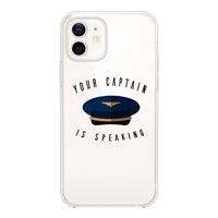 Thumbnail for Your Captain Is Speaking Designed Transparent Silicone iPhone Cases