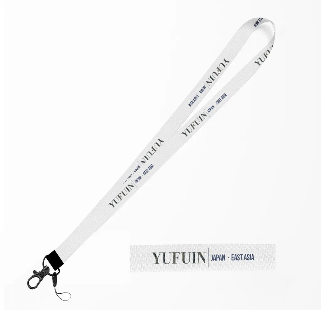 Yufuin City Series lanyard - white