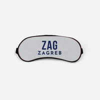 Thumbnail for Franjo Tuđman Airport Zagreb (ZAG) Sleep Masks - Sleep Mask - Code - Light Gray