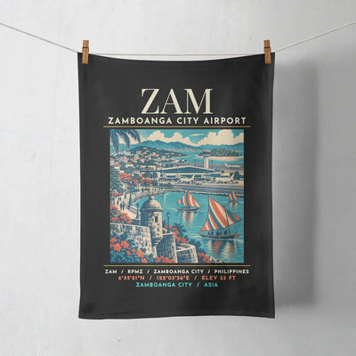 ZAM - Poster - Towel - Black