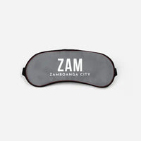 Thumbnail for Zamboanga International Airport (ZAM) Sleep Masks - Sleep Mask - Code - Gray