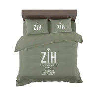Thumbnail for Ixtapa-Zihuatanejo International Airport (ZIH) Bedding Sets & Blankets - Bedding Set - ID Tag - Green Army