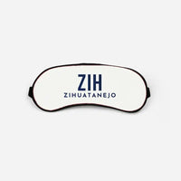 Thumbnail for Ixtapa-Zihuatanejo International Airport (ZIH) Sleep Masks - Sleep Mask - Code - White