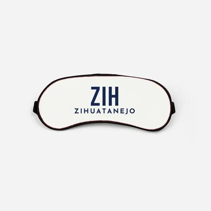 Ixtapa-Zihuatanejo International Airport (ZIH) Sleep Masks - Sleep Mask - Code - White