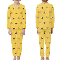 Thumbnail for Abeid Amani Karume International Airport (ZNZ) Pajamas - Children Pajamas - Yellow