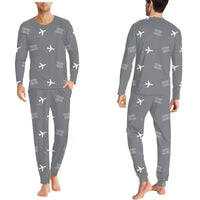 Thumbnail for Abeid Amani Karume International Airport (ZNZ) Pajamas - Men Pajamas - Gray