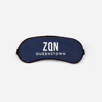 Thumbnail for Queenstown Airport (ZQN) Sleep Masks - Sleep Mask - Code - Navy Blue