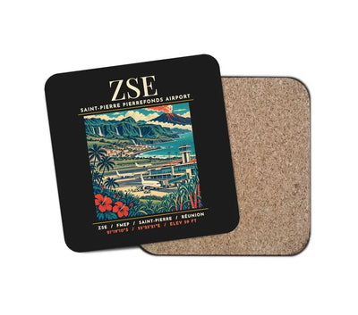 ZSE - Poster - Coaster - Black
