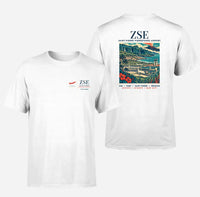 Thumbnail for ZSE - Poster - Double-Side T-Shirt - White