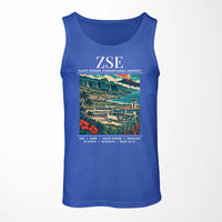 Thumbnail for ZSE - Poster - Tank Top - Blue
