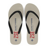 Thumbnail for Saint-Pierre Pierrefonds Airport (ZSE) Slippers & Flip Flops - Slippers - Flip Flops - Code - Beige