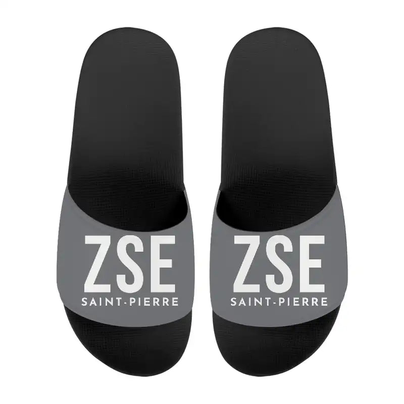 Saint-Pierre Pierrefonds Airport (ZSE) Slippers & Flip Flops - Slippers - Sport - Code - Gray