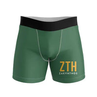 Thumbnail for Zakynthos International Airport -Dionysios Solomos- (ZTH) Men Boxers - Code - Green