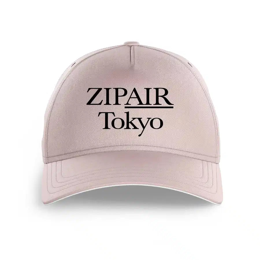 Zipair printed hat - pink