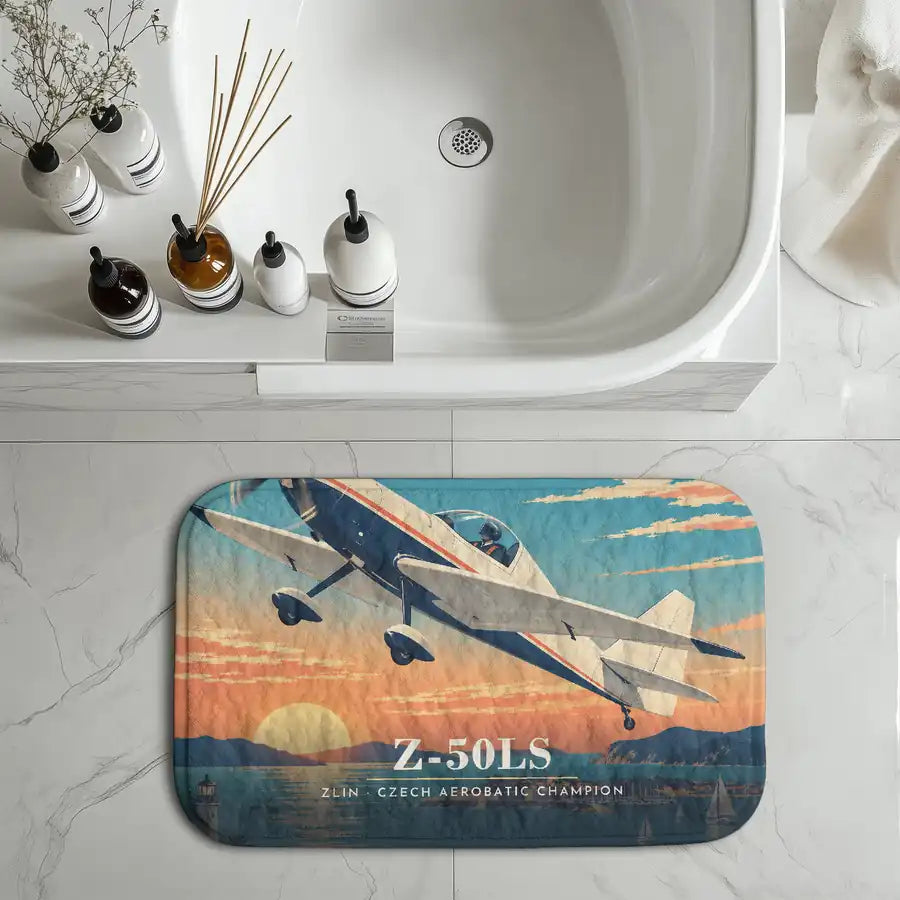 Zlin Z-50LS - 3D - Bath Mat