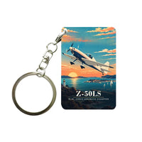 Thumbnail for Zlin Z-50LS - 3D - Key Chain - Full Print