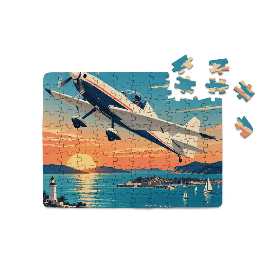 Zlin Z-50LS - 3D - Puzzle