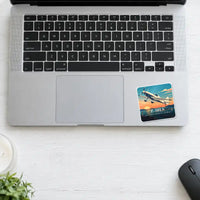 Thumbnail for Zlin Z-50LS - 3D - Square Sticker - Laptop