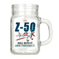 Thumbnail for Zlin Z-50LS - Cartoon - Cocktail Glass (Mason Jar)