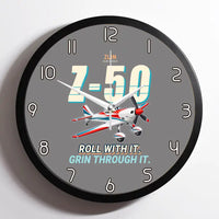 Thumbnail for Zlin Z-50LS - Cartoon - Framed - Gray