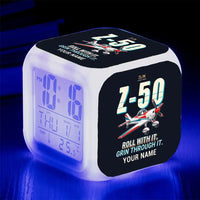 Thumbnail for Zlin Z-50LS - Cartoon + Name - Alarm Clock