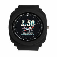 Thumbnail for Zlin Z-50LS - Cartoon - Rubber Strap - Black