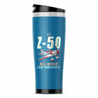 Thumbnail for Zlin Z-50LS - Cartoon - Stainless Steel (No Holder) - Light Blue
