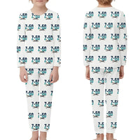 Thumbnail for Zlin Z-50LS - Children Pajamas - Original Pattern - White