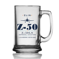 Thumbnail for Zlin Z-50LS - Heritage - Beer Glass with Holder