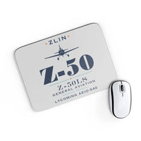 Thumbnail for Zlin Z-50LS - Heritage - Mouse Pad - Light Gray