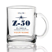 Thumbnail for Zlin Z-50LS - Heritage + Name - Coffee & Tea Glass