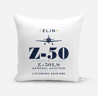 Thumbnail for Zlin Z-50LS - Heritage - Pillow - White