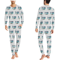 Thumbnail for Zlin Z-50LS - Men Pajamas - Original Pattern - Light Gray