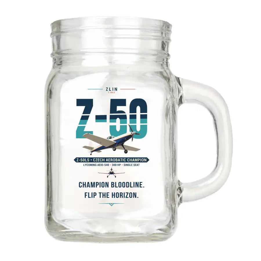 Zlin Z-50LS - Original - Cocktail Glass (Mason Jar)