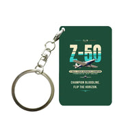 Thumbnail for Zlin Z-50LS - Original - Key Chain - Dark Green