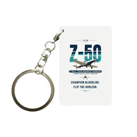 Thumbnail for Zlin Z-50LS - Original - Key Chain - White