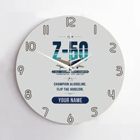Thumbnail for Zlin Z-50LS - Original + Name - No Frame - Light Gray