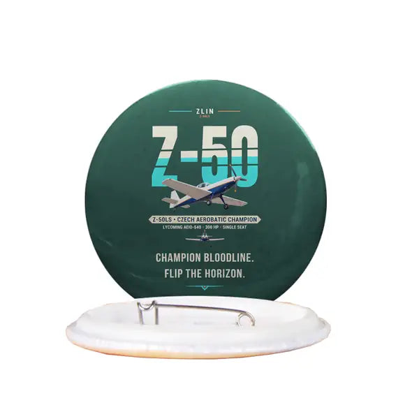 Zlin Z-50LS - Original - Pin - Dark Green