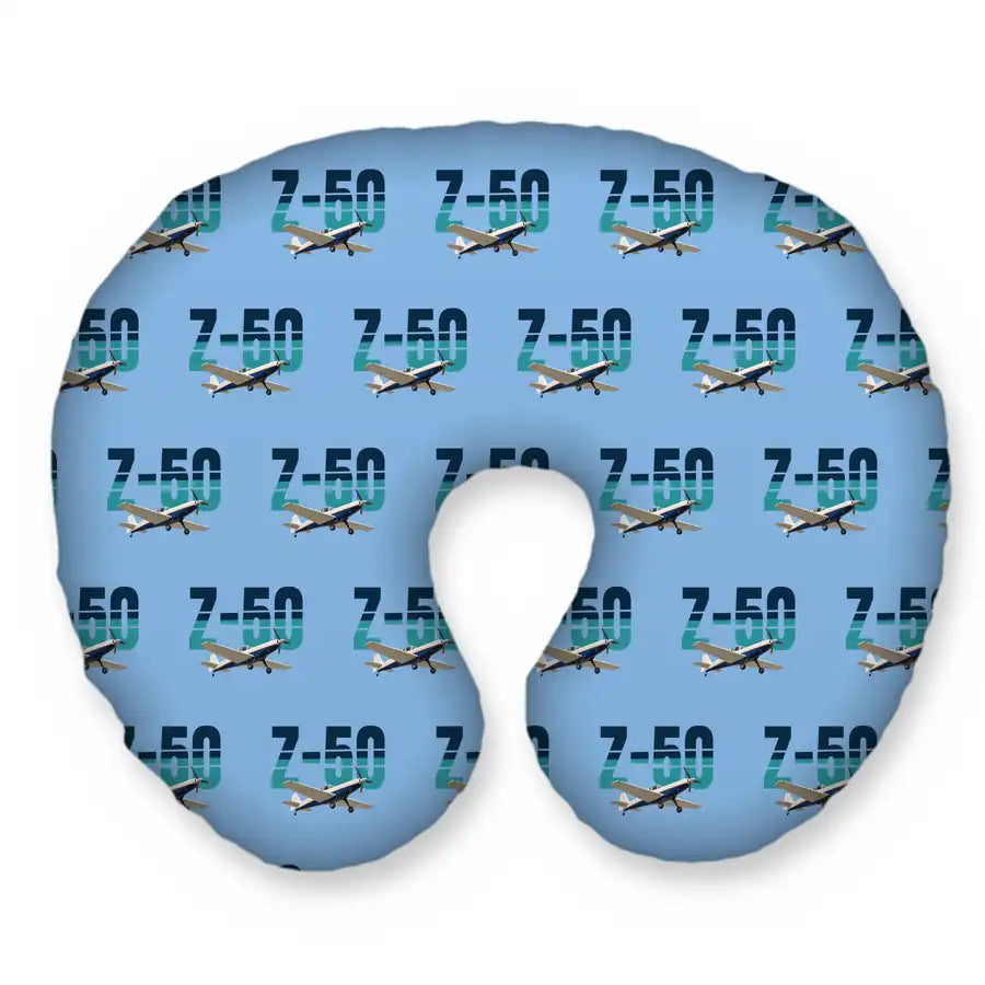 Zlin Z-50LS - Original Seamless - Travel Pillow - Sky Blue
