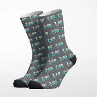 Thumbnail for Zlin Z-50LS - Original - Socks - Grey
