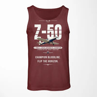Thumbnail for Zlin Z-50LS - Original - Tank Top - Dark Red