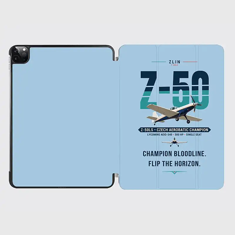 Zlin Z-50LS - Original - iPad Case - Light Blue